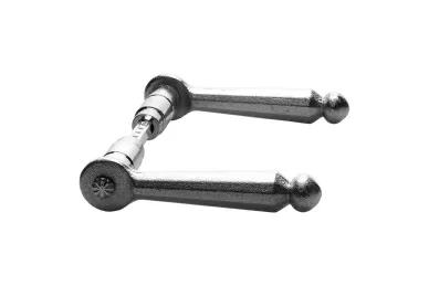 PSG 63.022 Door handle H130XL65 set, galvanized.
