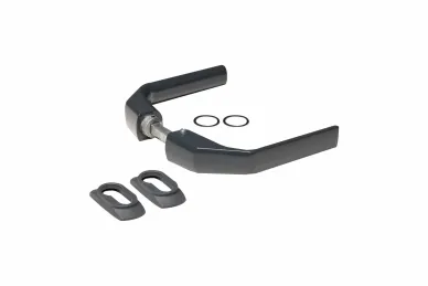 PSG 63.036.7016 Door handle 125 x 80 mm - anthracite, set