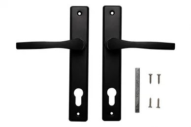 PSG 63.051.72.00 Maniglia per porta con placca 72 alluminio