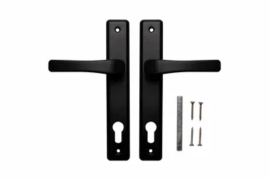 PSG 63.052.72.00 Door handle with 72 escutcheon - H220 x L36, polyamide