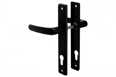 PSG 63.053.90.00 Placca con maniglia in alluminio arrotondata 90