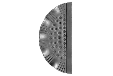 PSG 63.101.00.00 Escutcheon without holes H272XL125/2.5