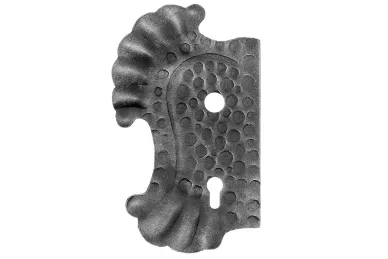 PSG 63.119.90.50 Left escutcheon 2 holes H272XL160/2.5