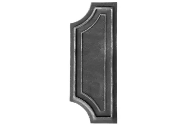 PSG 63.129.00.00 Escutcheon without holes H280XL110/2
