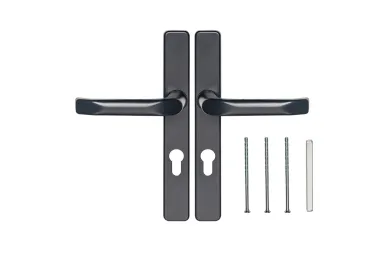 PSG 63.200.72.01 Escutcheon with handle 72, H=247 L=32, anthracite, rectangular cover