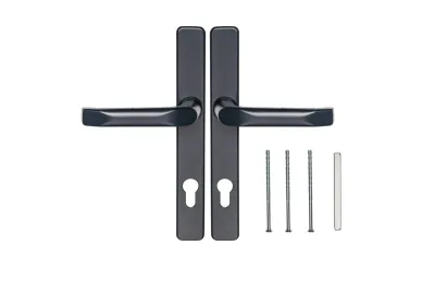 PSG 63.200.90.01 Escutcheon with handle 90 H=247 L=32, anthracite, rectangular cover