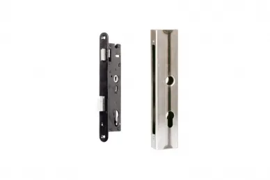 PSG 63.220.11 Set cassetta 63.220 con serratura 63.211 H=245 mm, per profilo 50x30 mm
