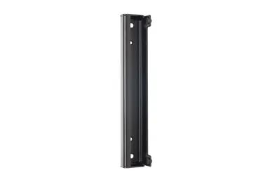 PSG 63.229.9005 Screw-on box strike H=298 L=44.5, black 9005