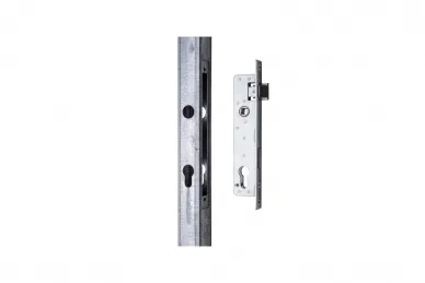 PSG 63.254.ZN Słupek 40x40x1,5x2000mm z kasetą i zamkiem 90/20, ocynk (1)