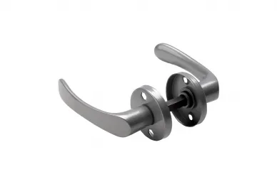 PSG 63.280.01 Split door handle, painted silver