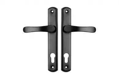 PSG 63.285.90.00 Door handle painted biscuit black, yale 90