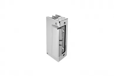 PSG 63.311 Symmetrischer Elektro-Türöffner mit schmalem, radial einstellbarem Auszug mit Sperre 1420RFT 12-24V AC/DC
