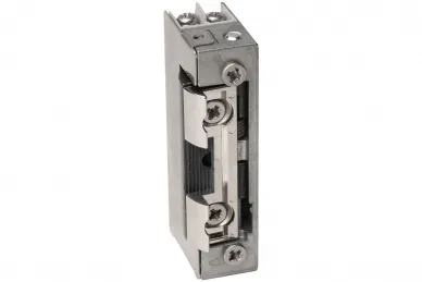PSG 63.315 Symmetrischer Elektro-Türöffner für Bleche mit Ausrutschvorrichtung 1433rfw 12-24 V AC/DC mit Speicher – schmal, einstellbar, radial