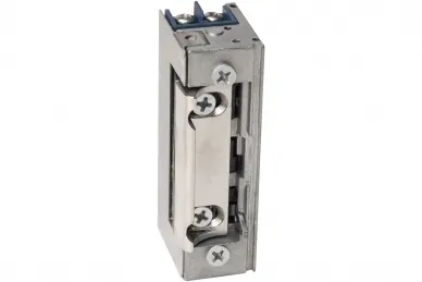 PSG 63.318 Gâche électrique symétrique 1720R 12-24 V CA/CC avec verrouillage - étroite, réglable, largeur 20,5 mm