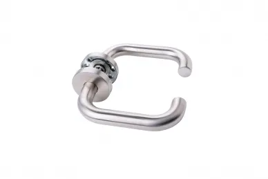 PSG 63.400 Maniglia ROMA arrotondata con placca rotonda in acciaio inox