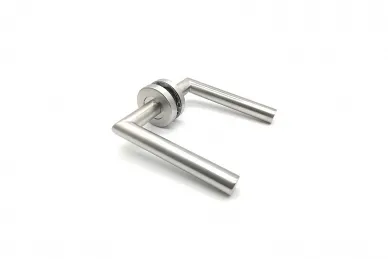 PSG 63.402 Klamka palermo prosta z szyldem okrągłym, nierdzewna (50)