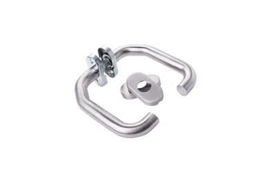 PSG 63.404 Maniglia FERRARA arrotondata con placca ovale in acciaio inox