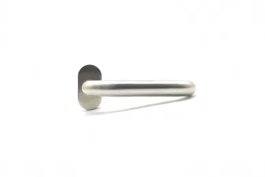 PSG 63.404 Maniglia FERRARA arrotondata con placca ovale in acciaio inox