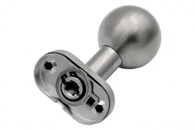 PSG 63.410 Bouton fixe rond en acier inoxydable