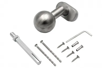 PSG 63.410 Pomello fisso rotondo in acciaio inox