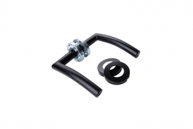 PSG 63.411 Poignée noire avec plaque ronde