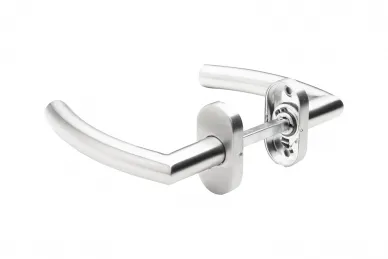 PSG 63.415 Maniglia RAVENNA arrotondata con placca ovale, in acciaio inox