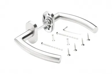 PSG 63.415 Maniglia RAVENNA arrotondata con placca ovale, in acciaio inox