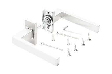 PSG 63.416 Poignée NAPOLI rectangulaire avec plaque rectangulaire, inoxydable