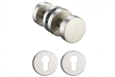 PSG 63.463 Set mit beweglichen Knöpfen, aus Edelstahl, runde Schilder