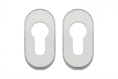 PSG 63.464 Set pomello-pomello mobile, in acciaio inox, con placche ovali