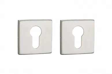 PSG 63.467 Ensemble bouton-bouton mobile, en acier inoxydable, avec plaques carrées