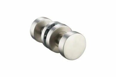 PSG 63.482 Fixed knob - fixed knob set, stainless steel, with round escutcheons