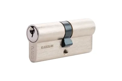 PSG 63.63535.MNSET2 Set of 2 psg 35/35 + 35/35 cylinders - satin nickel, blister
