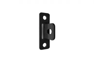 PSG 64.019.9005 Fence panel connector - screw-on - semi-matte black 9005