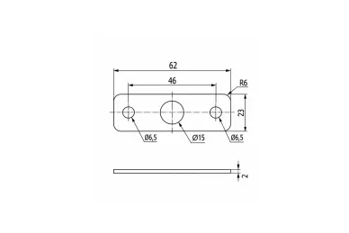 PSG 64.066 SPRING BOLT 220x12 GALVANIZED