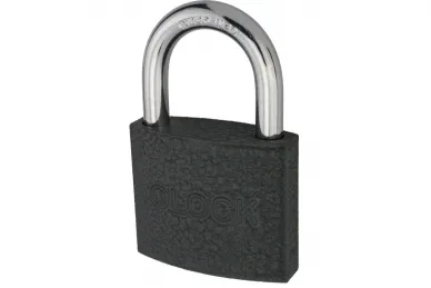 PSG 64.401 QLOCK cast iron padlock 50 mm, gray