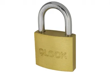 PSG 64.404 Kłódka zel. QLOCK 40 mm zlota