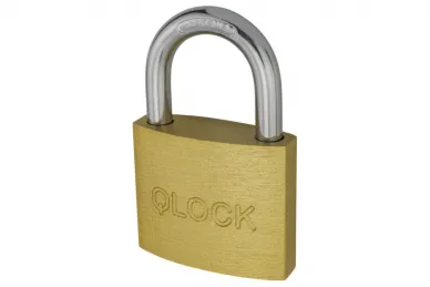 PSG 64.406 Kłódka zel. QLOCK 60 mm zlota