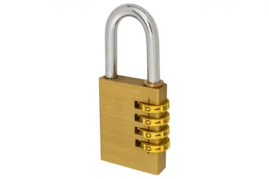 PSG 64.412 STEIER KS0-40 brass combination padlock