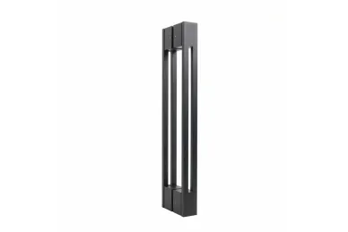 PSG 64.P7DP90500.SUM Pochwyt dwustronny prostokątny 90°, stalowy, czarny, 40x478mm (uniwersalny, malowany)
