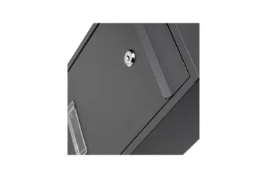 PSG 65.257.01 Scatola multifunzionale - nero grafite RAL9011, rettangolare