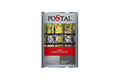 PSG 70.321 Farba st.akryl. grafit 1l, półmatowa