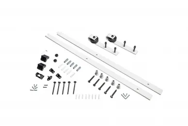 PSG 76.001.W System drzwi przesuwnych typu barn door - klasyczne, białe