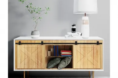 PSG 76.017.01 System drzwi przesuwnych typu mini barn door - górne, 1.25 m (1)