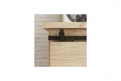 PSG 76.017 System drzwi przesuwnych typu mini barn door - górne, 0.91 m (1)