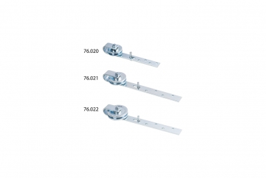 PSG 76.020 System drzwi przesuwnych typu barn door - ocynk, s, 1,85 m (1)