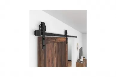 PSG 76.054 Szyna jednoczęściowa 2m, czarna do systemu barn door (10)