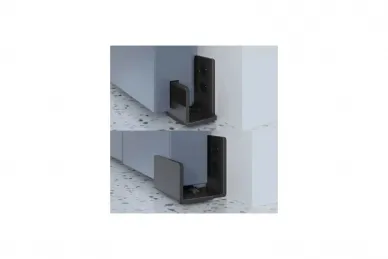 PSG 76.057 Guide inférieur pour portes dans le système barn door réglable, 25-38 mm