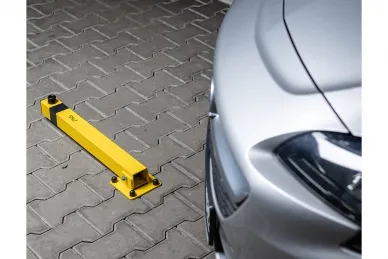 PSG 81.010 Blokada parkingowa 610x130 słupek, na kłódkę, żółto-czarna