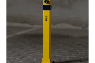 PSG 81.010 Blokada parkingowa 610x130 słupek, na kłódkę, żółto-czarna